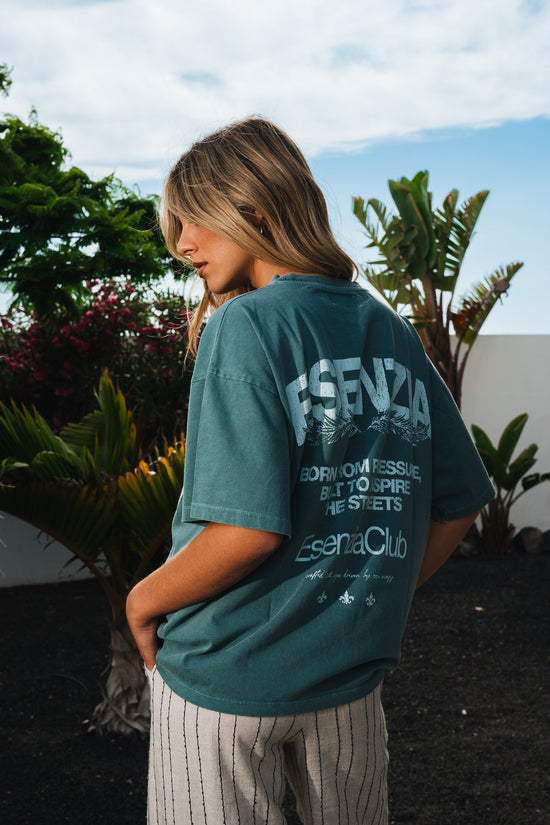 GREEN TEGUISE TEE
