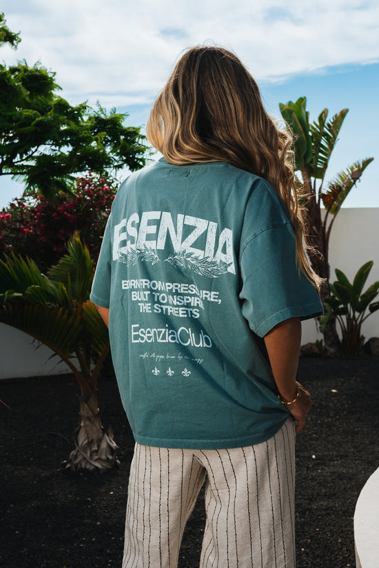 GREEN TEGUISE TEE