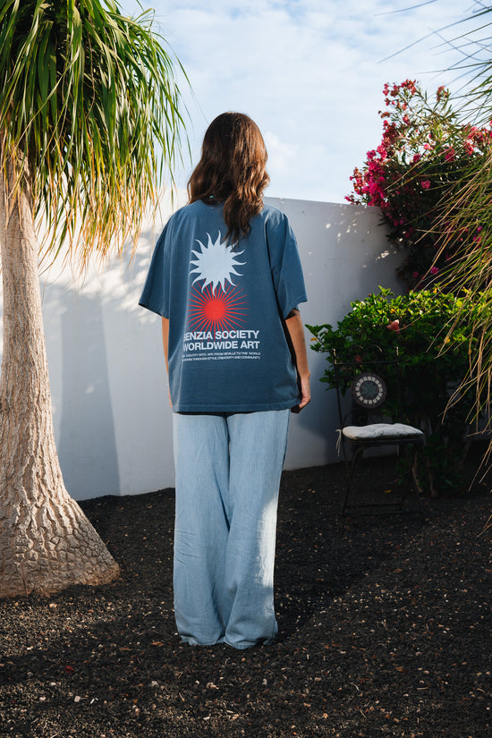 BLUE SUNSET TEE