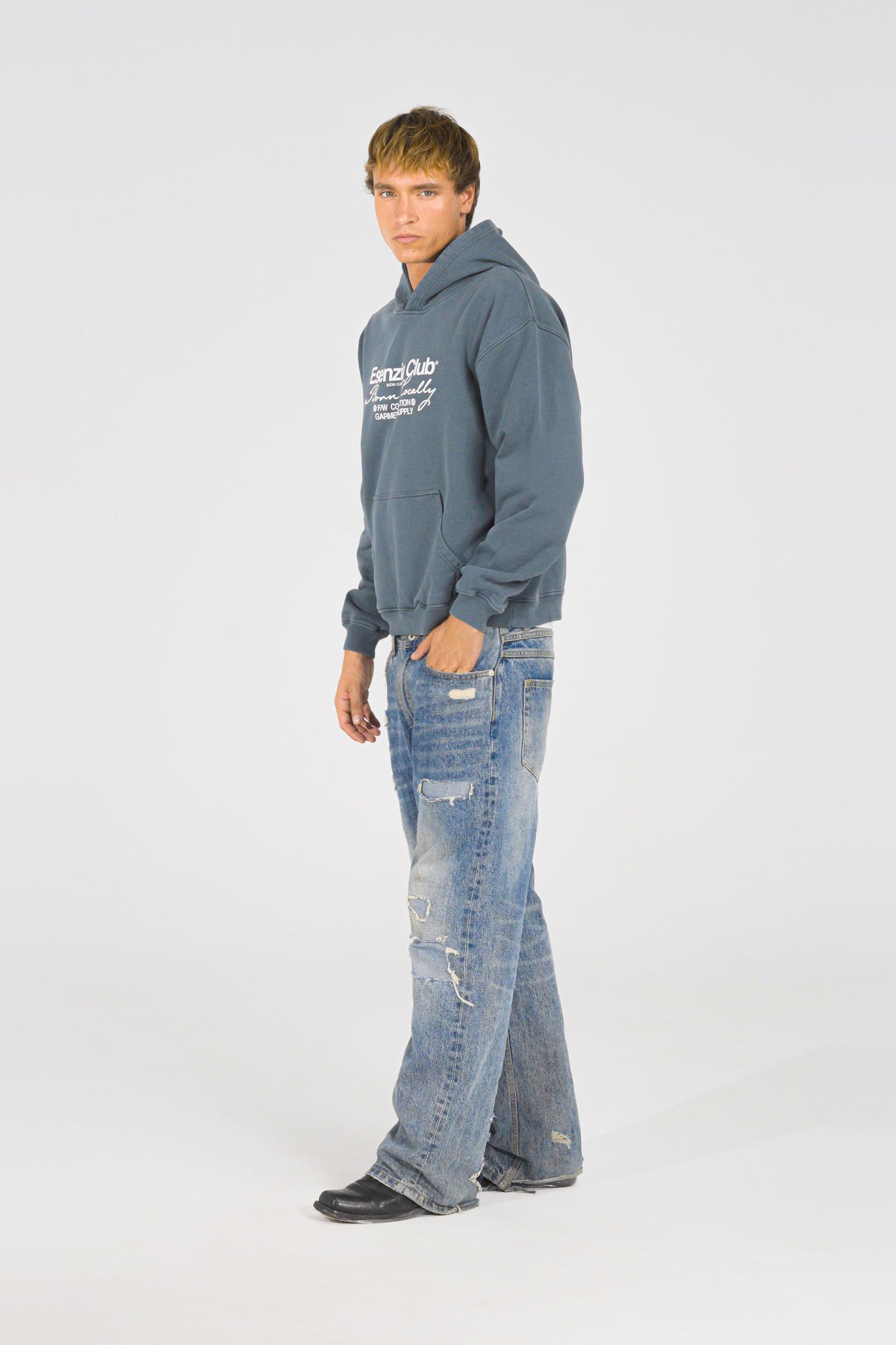 Spruce Supply Hoodie — side