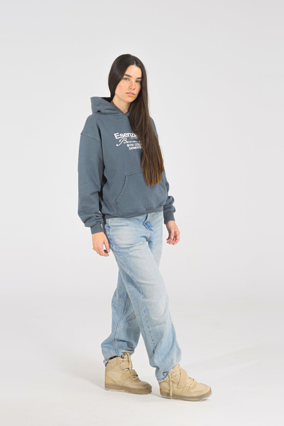 Spruce Supply Hoodie — on model