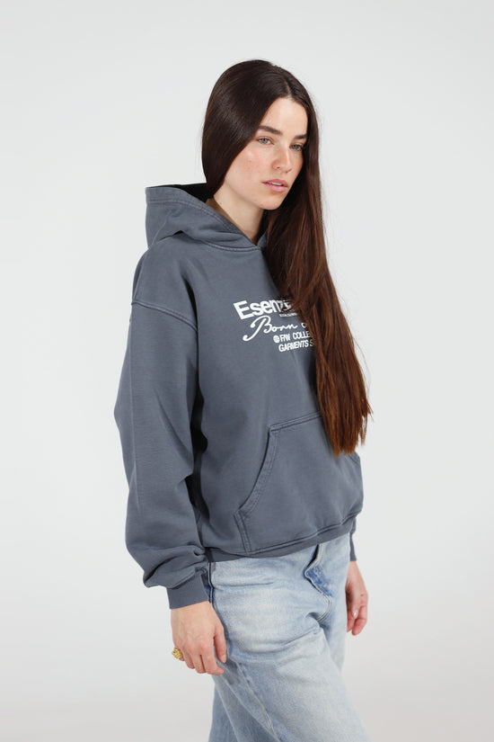 Spruce Supply Hoodie — front, on model