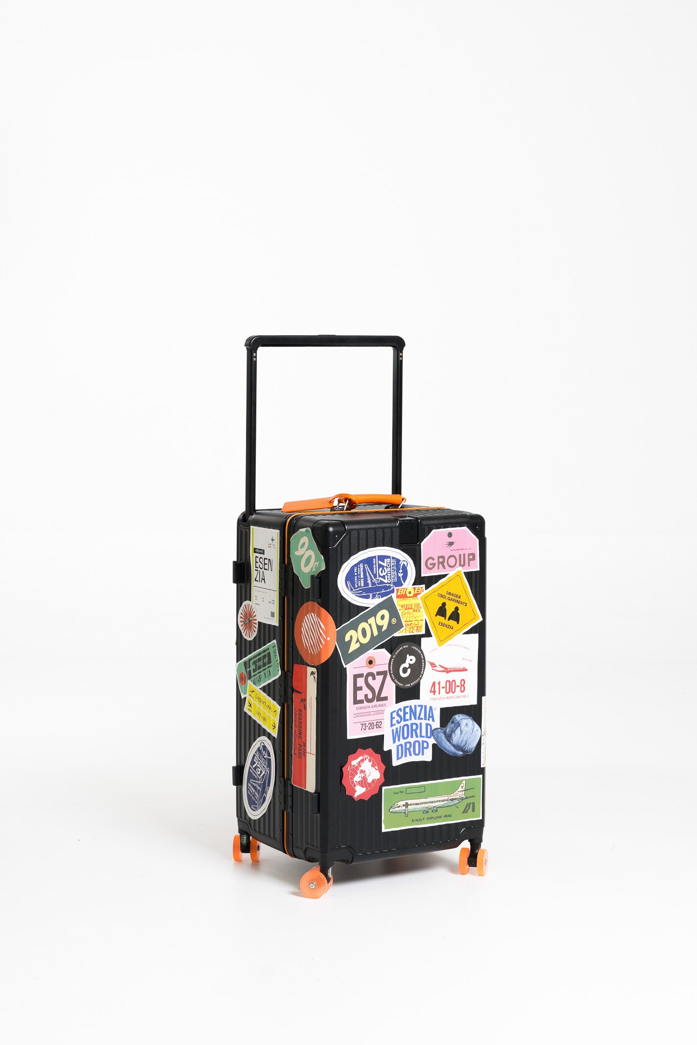 WORLDWIDE PATCHWORK SUITCASE
