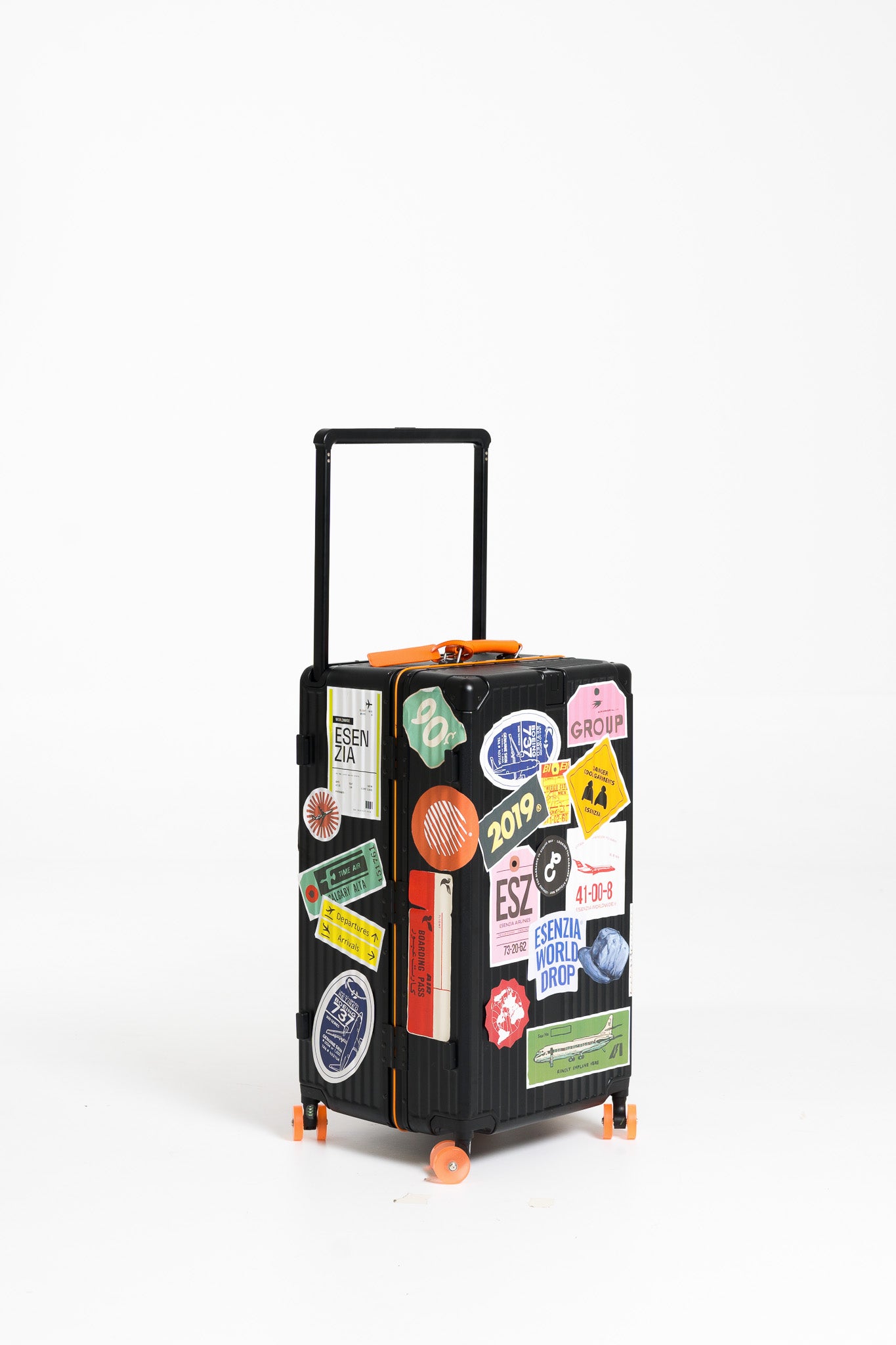 WORLDWIDE PATCHWORK SUITCASE