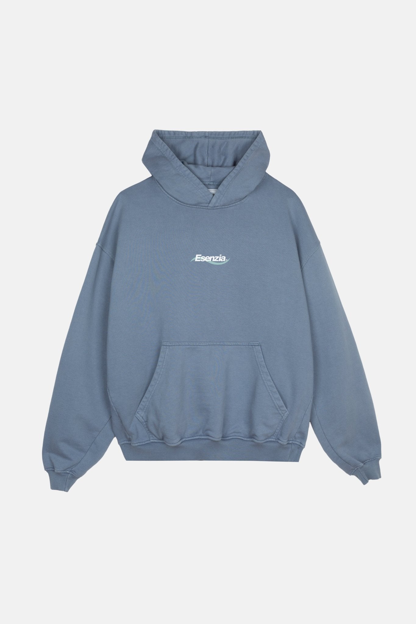 STEEL BLUE CRAFT HOODIE - Esenzia