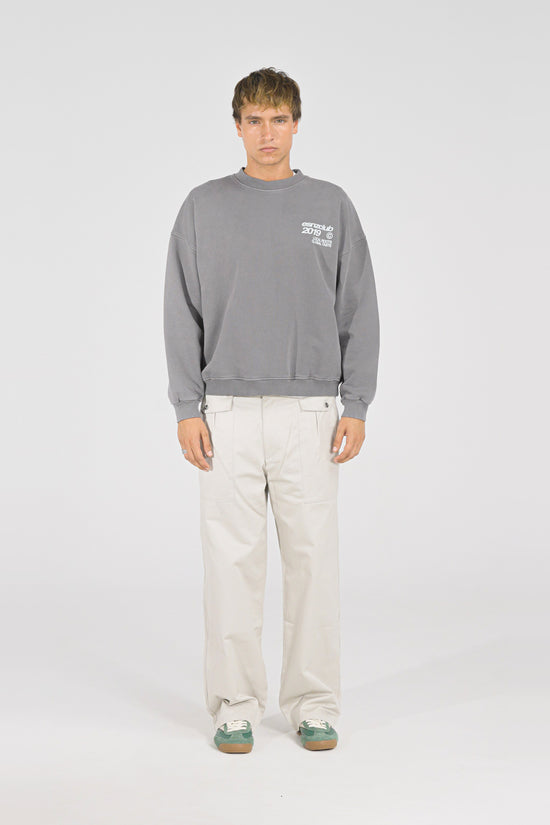 Steel Native Crewneck — front