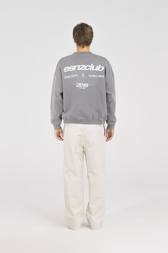 Steel Native Crewneck — back