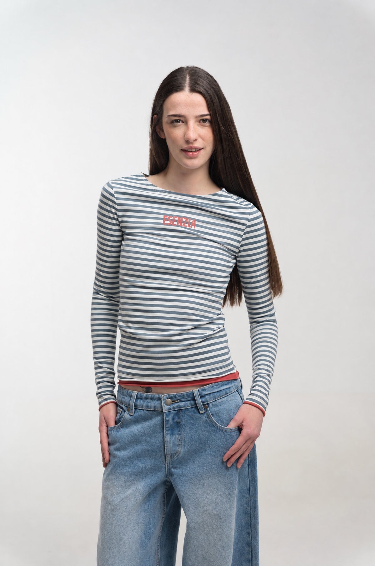 TEAL BRETON LONGSLEEVE