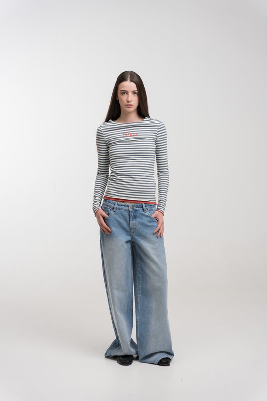TEAL BRETON LONGSLEEVE