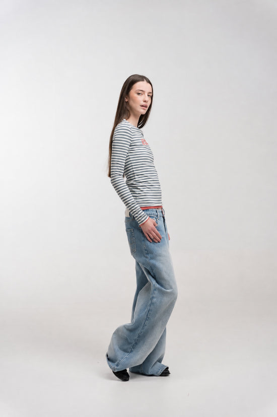 TEAL BRETON LONGSLEEVE