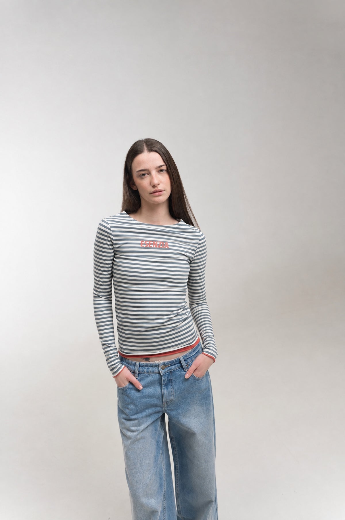 TEAL BRETON LONGSLEEVE