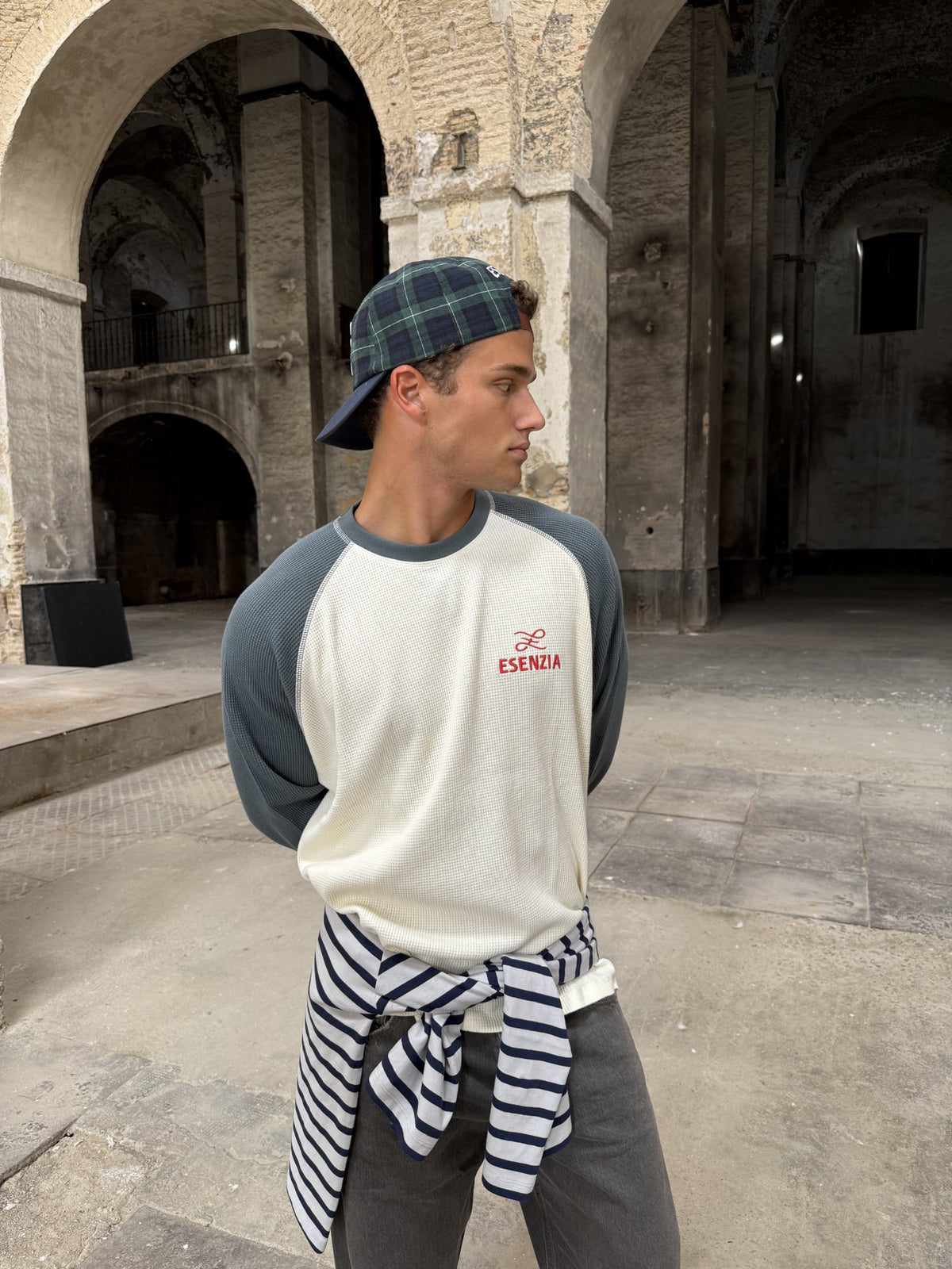 CREAM WAFFLE LONGSLEEVE · The Shift (orgánico)