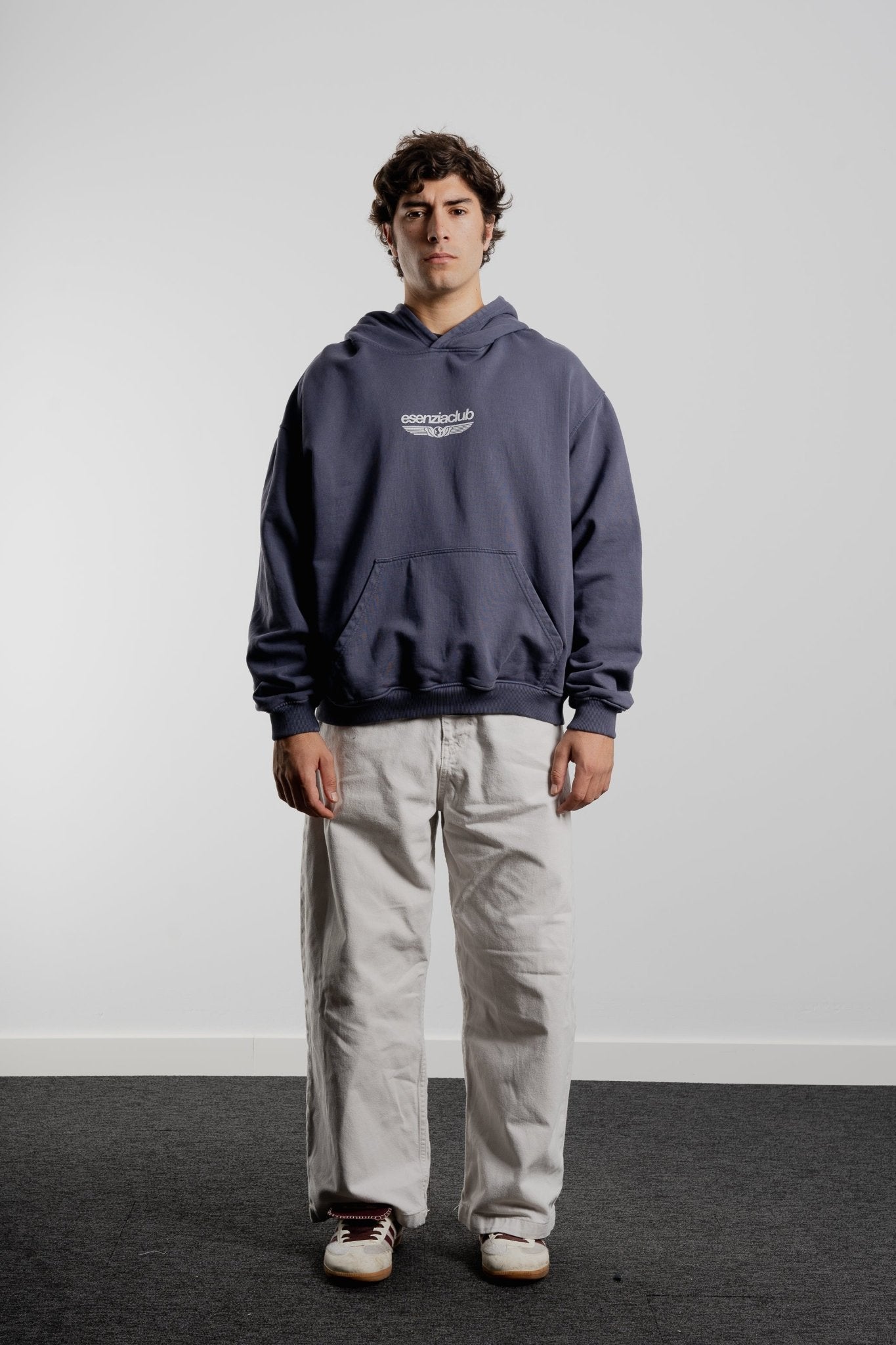 TIRE GREY RUSH HOODIE - Esenzia