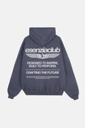 TIRE GREY RUSH HOODIE
