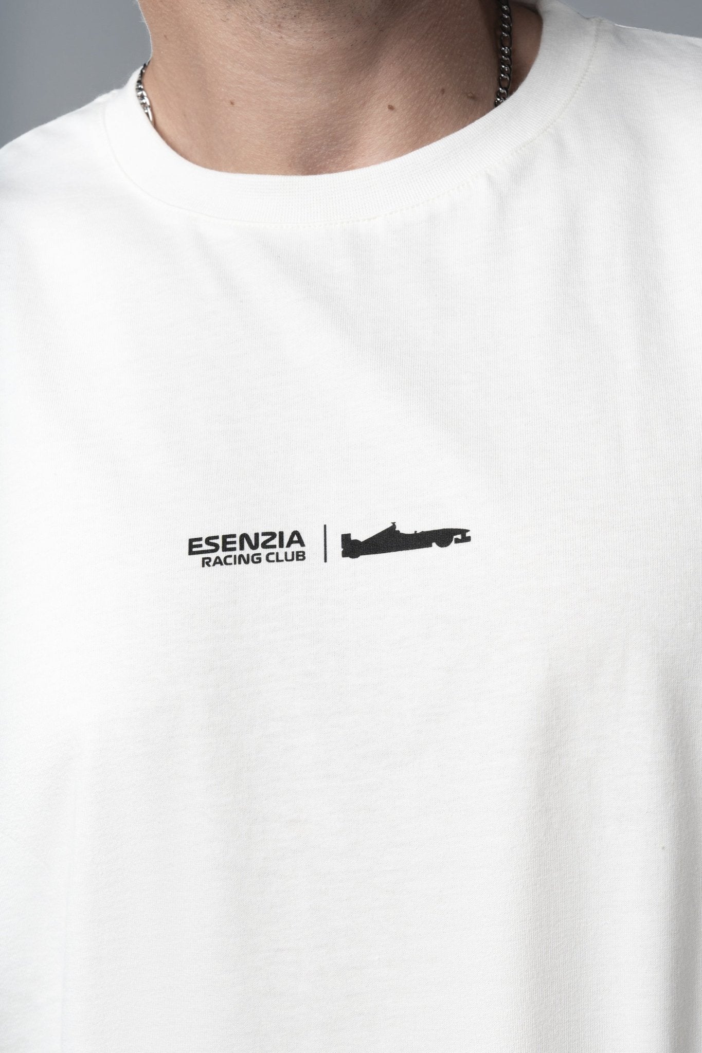 WHITE NANO TEE - Esenzia