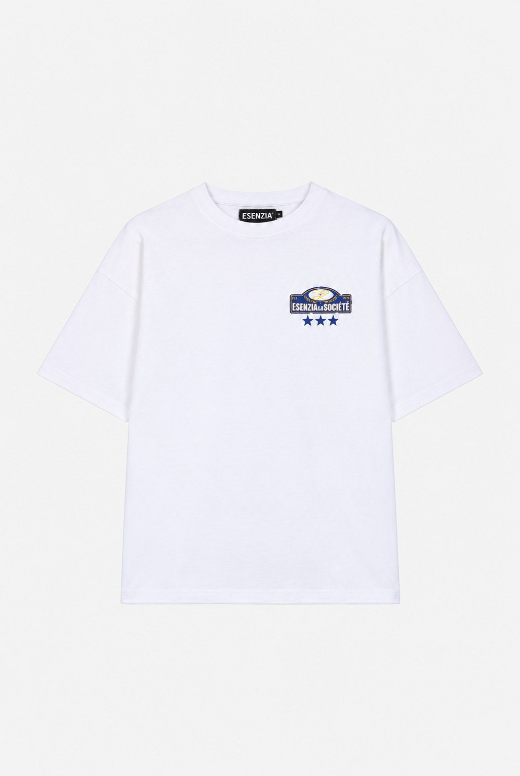 WHITE PASSPORT TEE · delante (digital)