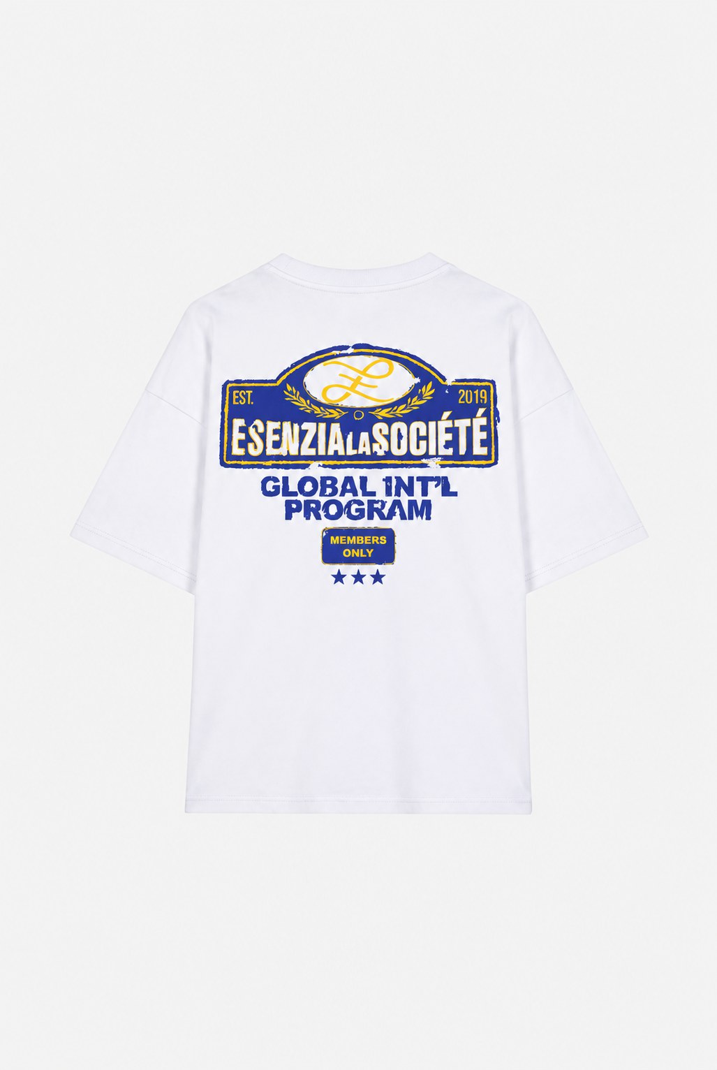 WHITE PASSPORT TEE · espalda (digital, portada)