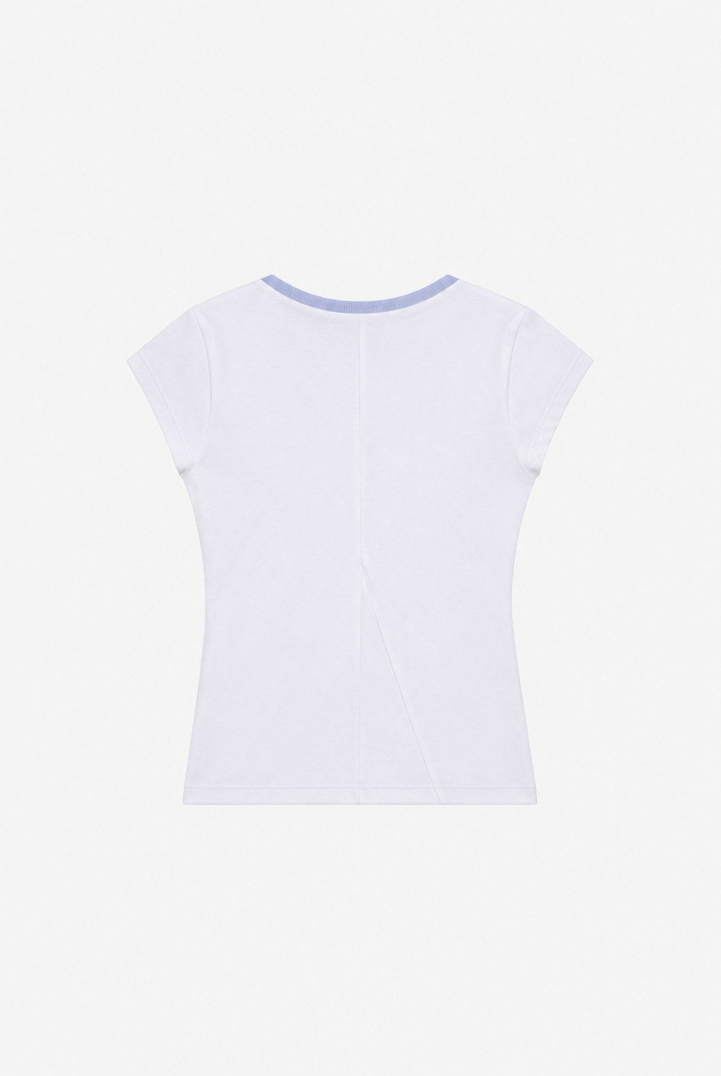 WHITE RINGER TEE · espalda (digital)