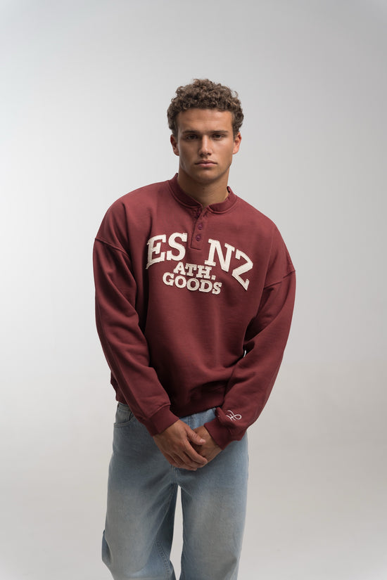 WINE ATHLETIC CREWNECK