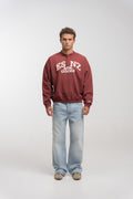 WINE ATHLETIC CREWNECK