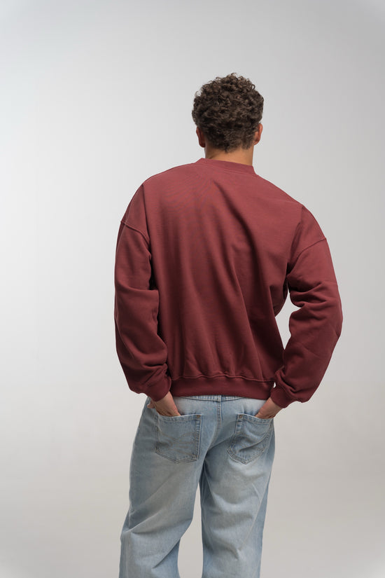 WINE ATHLETIC CREWNECK