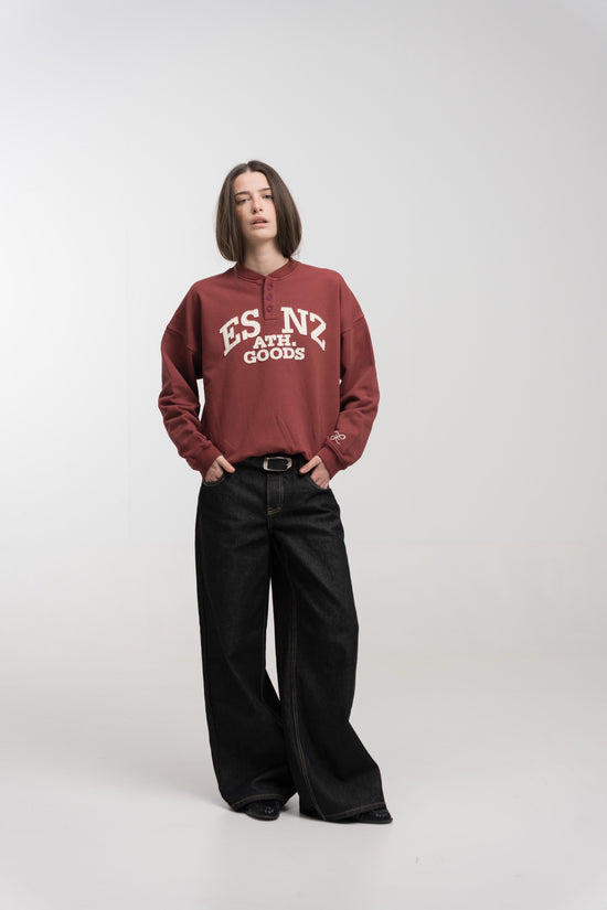 WINE ATHLETIC CREWNECK
