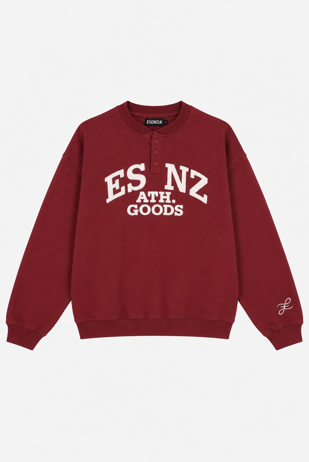 WINE ATHLETIC CREWNECK · delante (digital, portada)