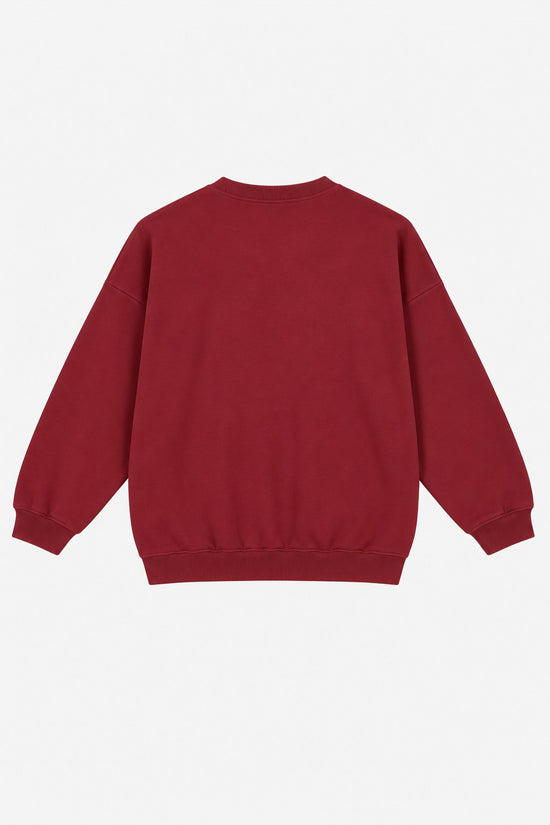 WINE ATHLETIC CREWNECK · espalda (digital)