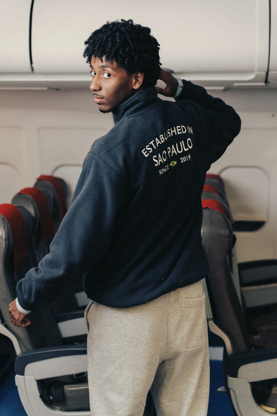 NAVY CITY FLEECE