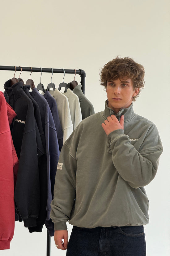 SAGE WORLDWIDE HALF-ZIP