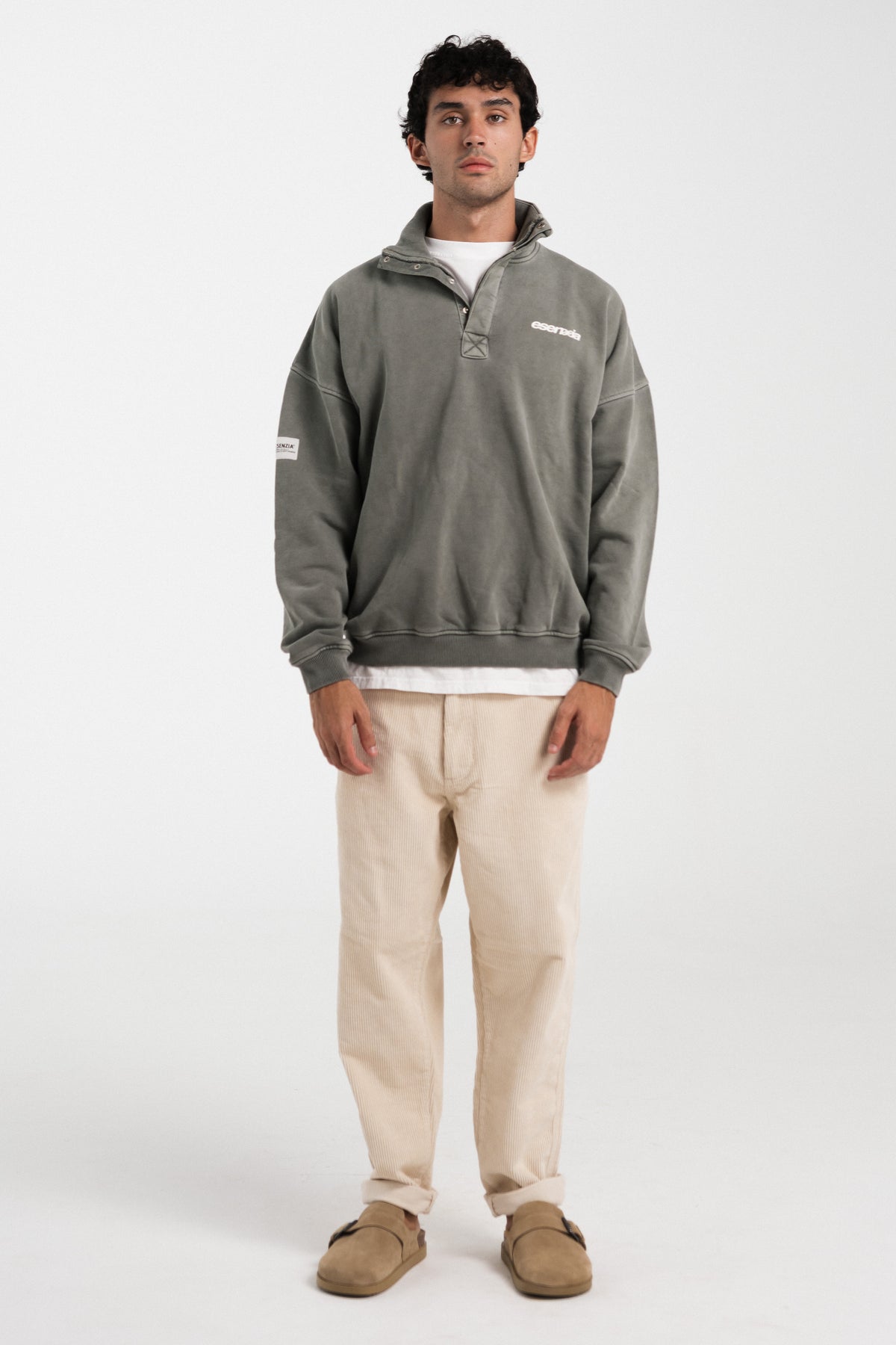 SAGE WORLDWIDE HALF-ZIP