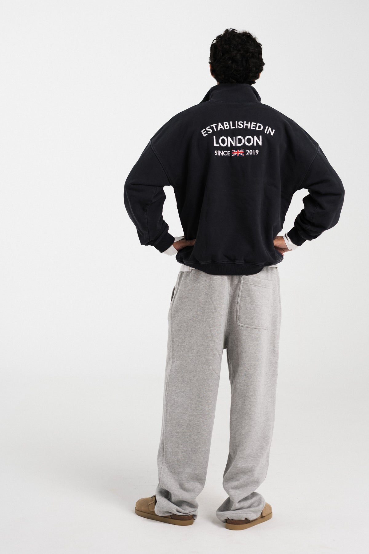 SLATE WORLDWIDE HALF-ZIP