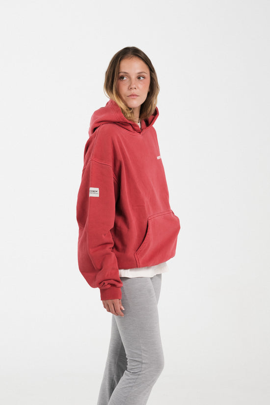 SCARLET WORLDWIDE HOODIE