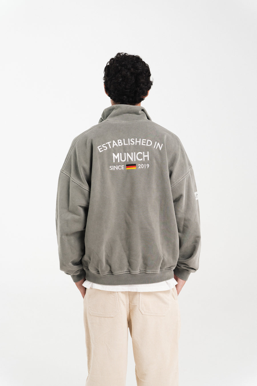 SAGE WORLDWIDE HALF-ZIP