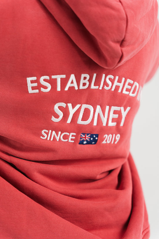 SCARLET WORLDWIDE HOODIE